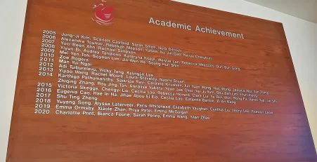 Honours Boards - Westlake High